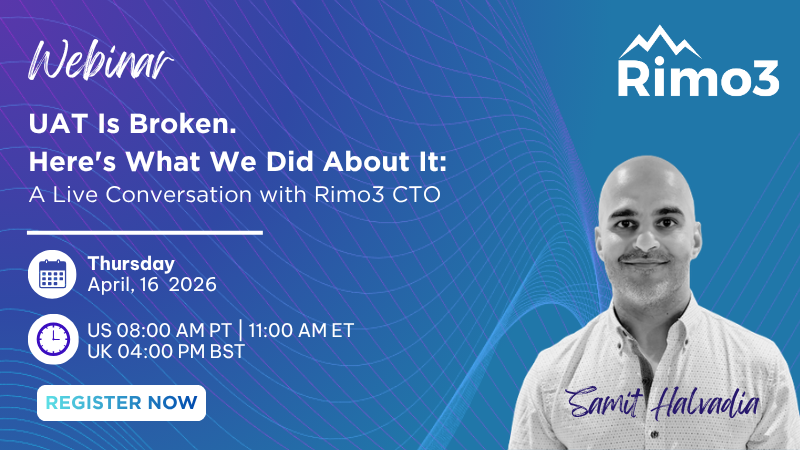 Image for April 16, 2026 | Webinar | The End of Manual UAT