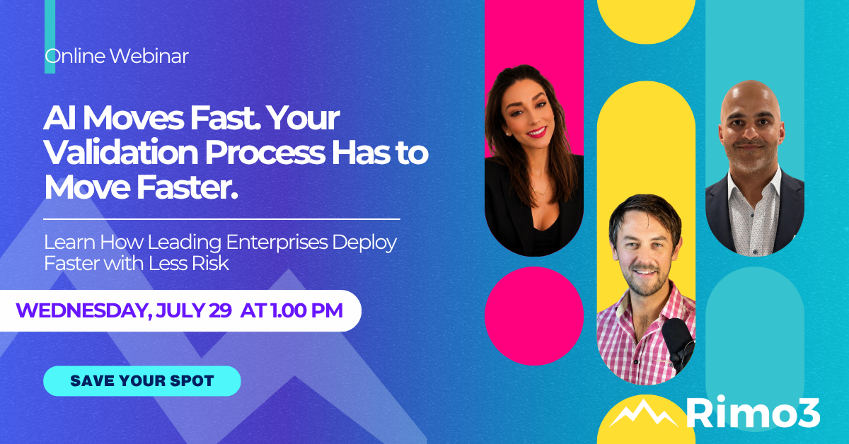 Image for July 29, 2026 | Webinar | AI Moves Fast. Your Validtion Process Has to Move Faster