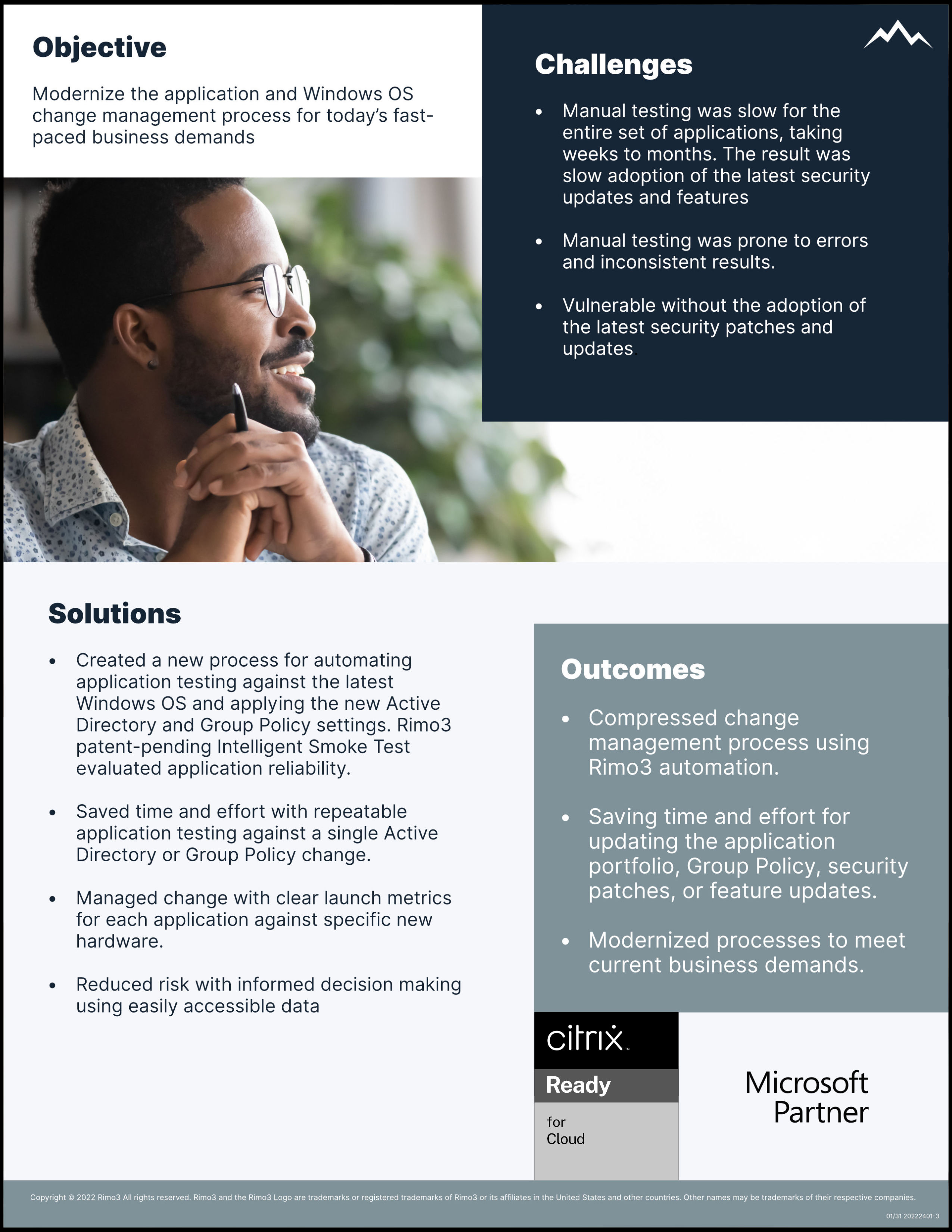 Rimo3 Case Study Template Page 2-1