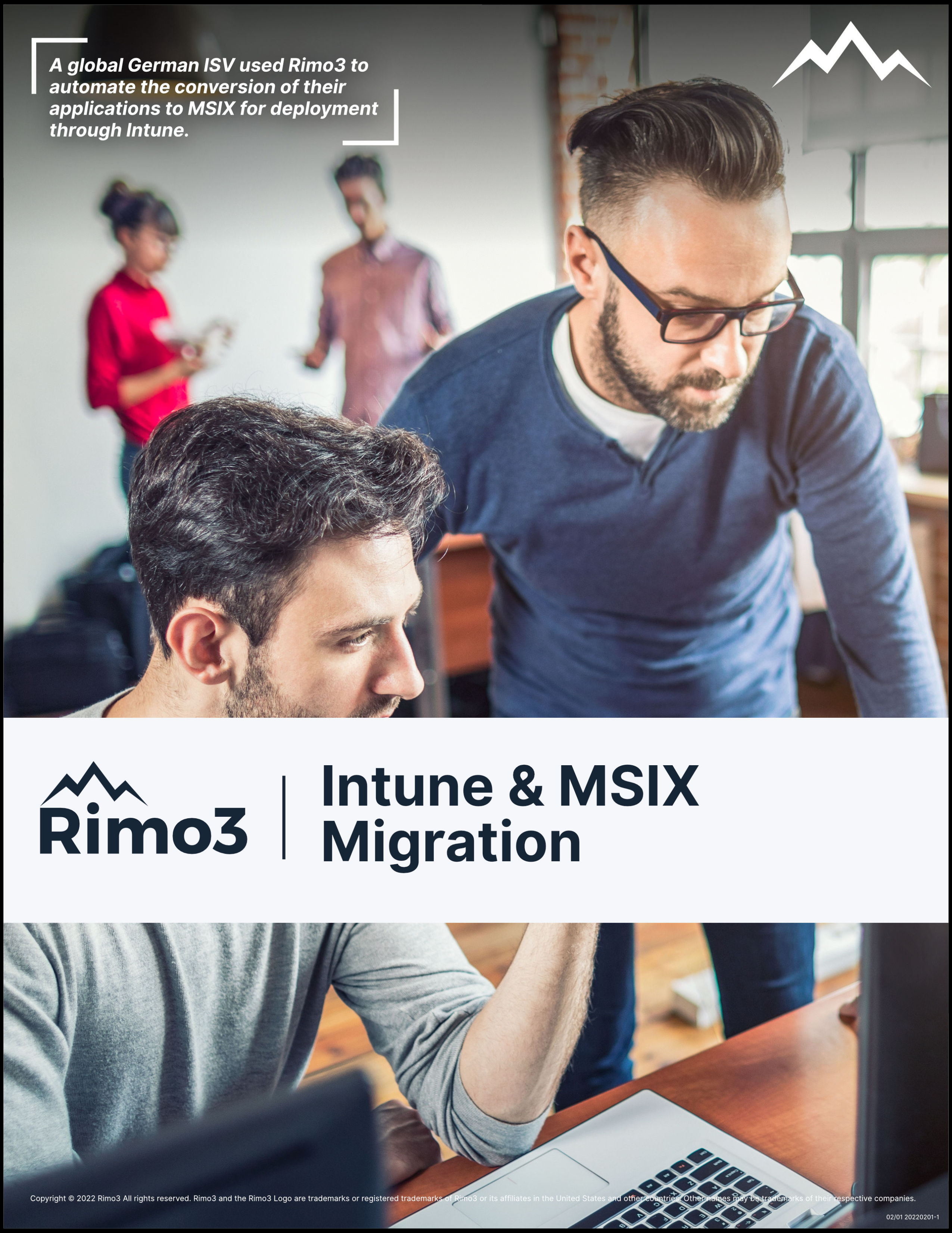 Rimo3 Intune & MSIX MIgration Page 1-1