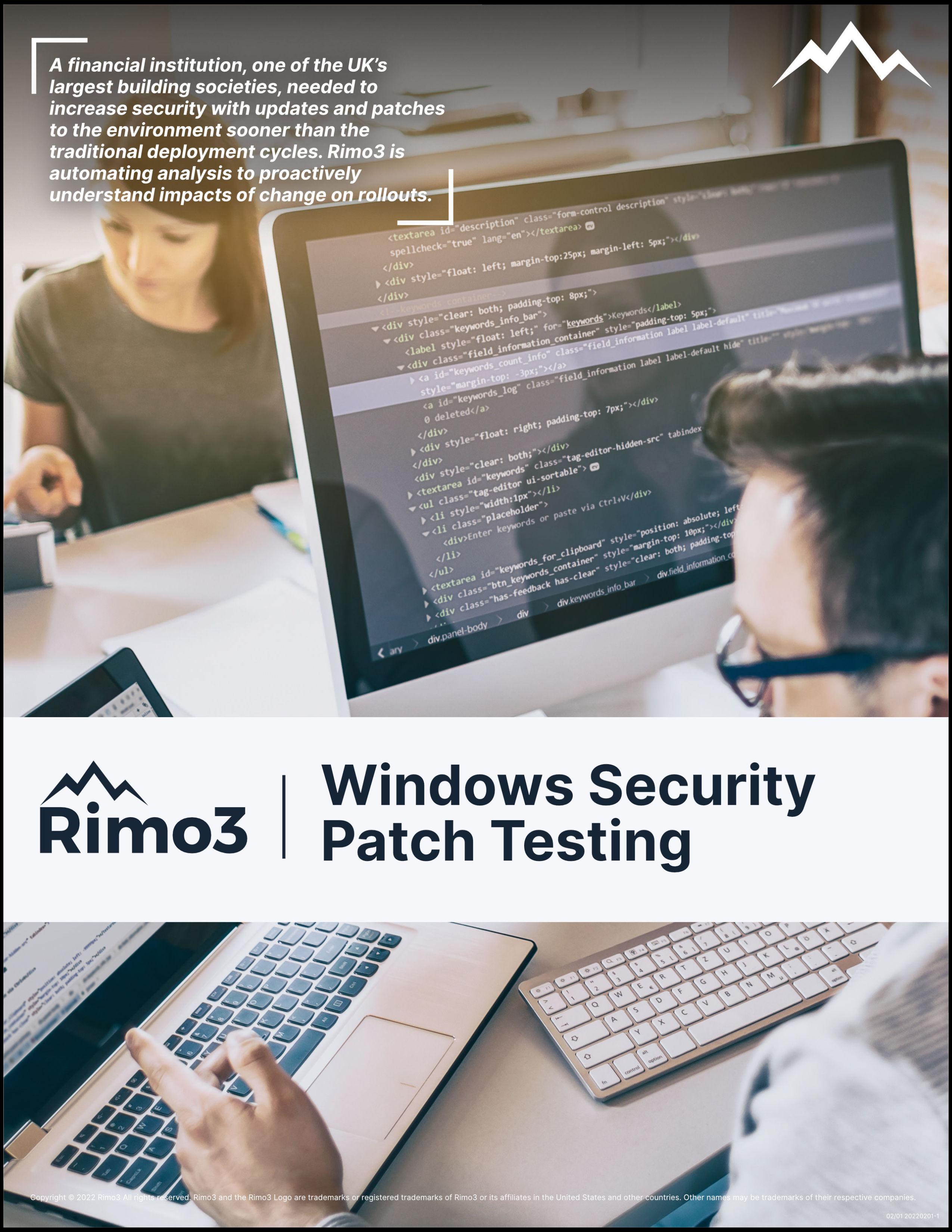 Rimo3 Windows Security Patch Testing Page 1-1